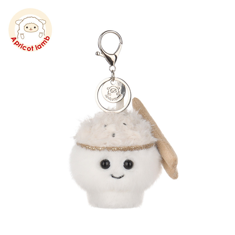 瑞可羊鲜美米饭书包挂件公仔女生钥匙扣玩偶可爱毛绒包包车挂饰,玩具/童车/益智/积木/模型,毛绒/玩偶/公仔/布艺类玩具,淘宝优惠券,粉丝福利购,淘宝优惠卷