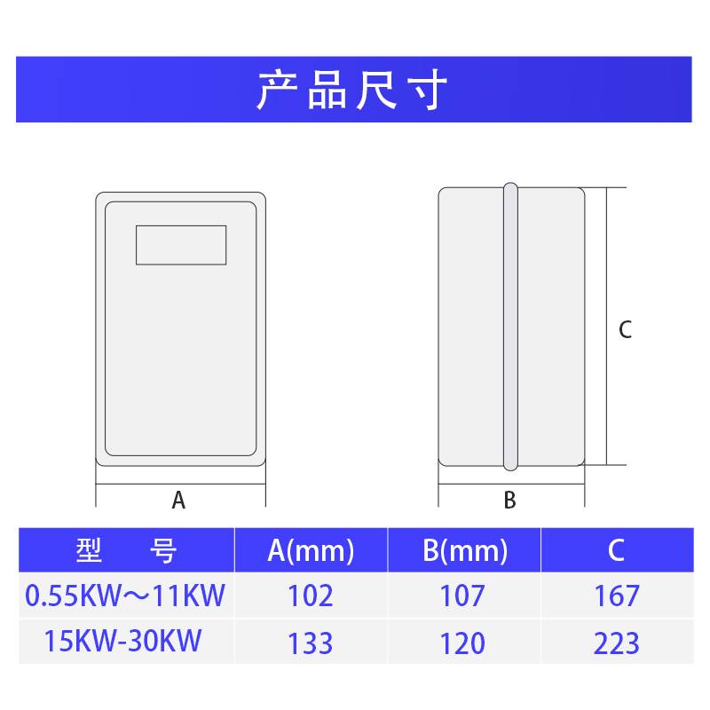 空压机自动启动开关磁力起动器气泵三相380V电动机过载保护器QCX5