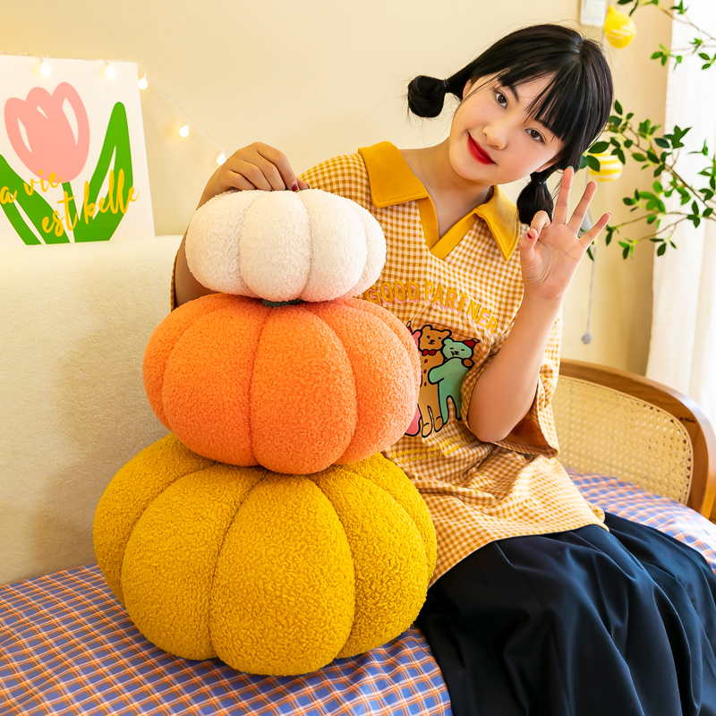 创意南瓜抱枕毛绒玩具