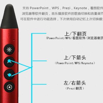 新款高档光翻页笔pp控t遥器笔教师激演讲投影用仪笔多媒体遥控幻使用感如何?