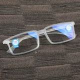 Мода Laohua Mirror Мужские спортивные обычные очки рамки женщины белый HD анти -мыблуя смола удаленное зеркало мужское приливное свет