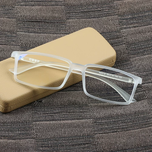 Мода Laohua Mirror Мужские спортивные обычные очки рамки женщины белый HD анти -мыблуя смола удаленное зеркало мужское приливное свет
