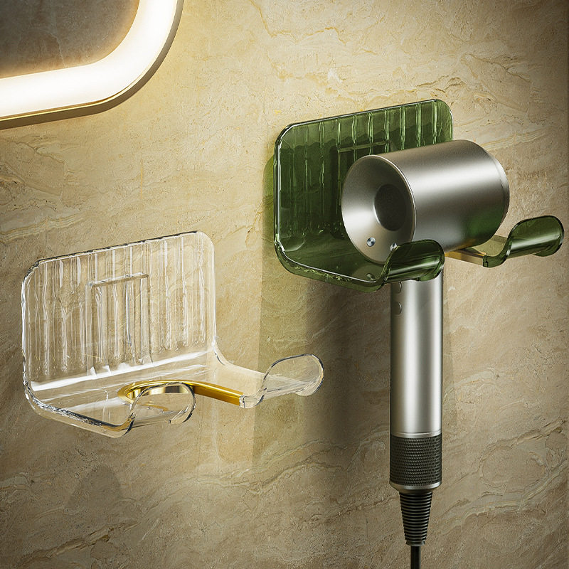 轻奢吹风机架免打孔卫生间壁挂风筒置物架浴室收纳架电吹风支架,家庭/个人清洁工具,吹风机置物架,淘宝优惠券,粉丝福利购,淘宝优惠卷