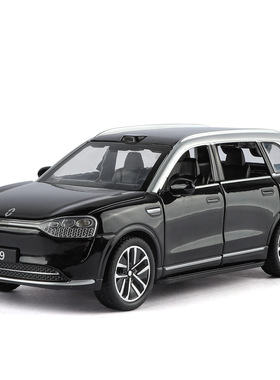 1:32问界M9合金越野车模型回力声光玩具店商务车陈列家居装饰摆件