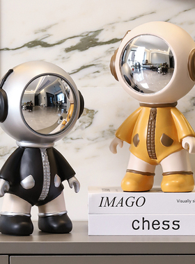 太空人宇航员桌面摆件开业礼物软装饰品家居客厅办公室酒柜航天员