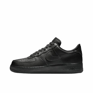耐克Nike Air Force 1空军一号女鞋黑武士低帮板鞋CW2288-001YD仓