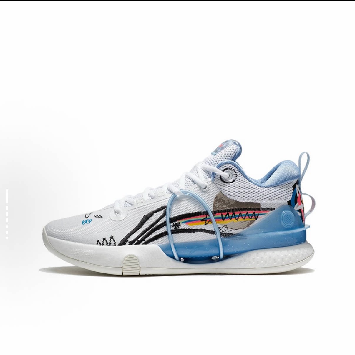 杭州14仓 李宁 闪击8 䨻科技低帮 实战篮球鞋 男款 ABAT119-4