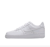 Air Force 1纯白空军一号低帮板鞋 耐克Nike DD8959 100博隆