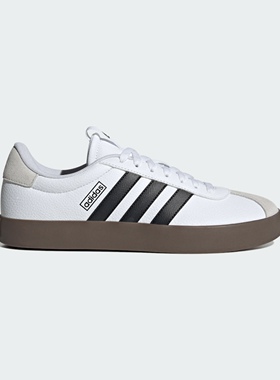 adidas VL COURT 3.0 T头 德训 低帮板鞋男款白色ID6285 JY仓