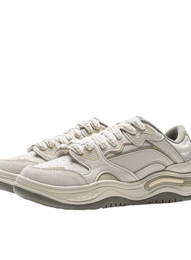 LiNing李宁 Future Flow 舒适百搭 包裹性防滑耐磨 低帮 板鞋轩