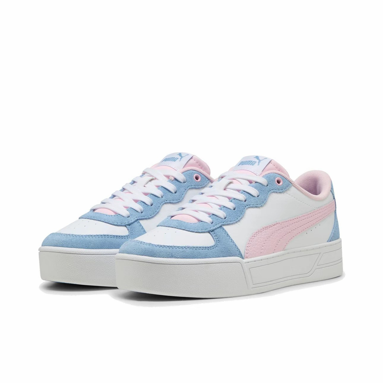 Puma/彪马 Skye 小白鞋 板鞋 耐磨复轻便网球风  397076-03 派
