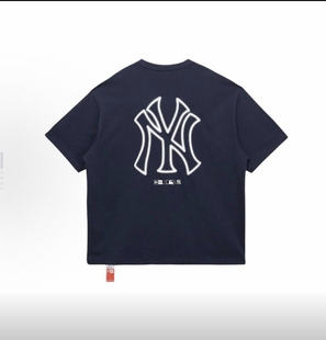 联名款 短袖 MLB 苏州仓 Era T恤藏蓝色芝加哥 New