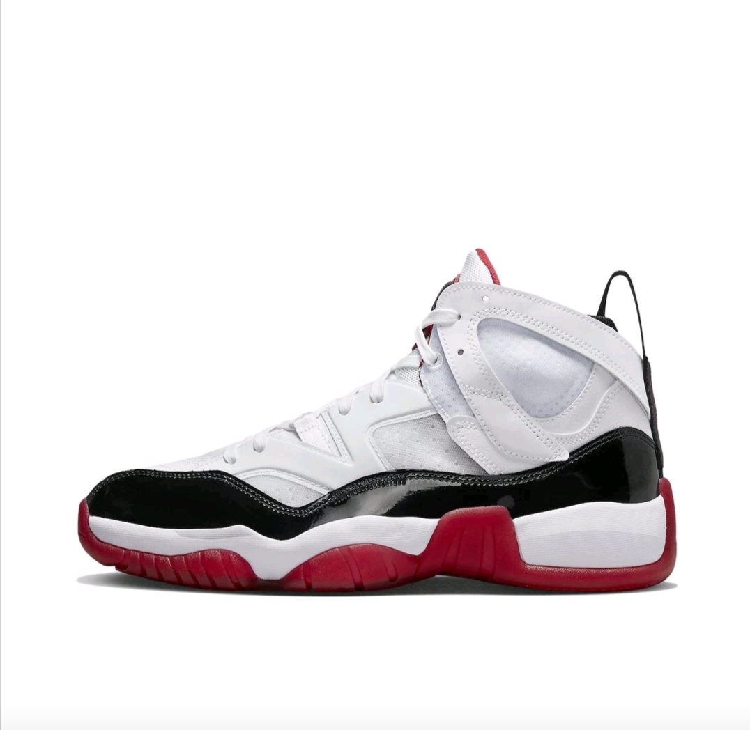 Jordan Jumpman Two Trey 高帮复古篮球鞋男款白红DO1925-106香香