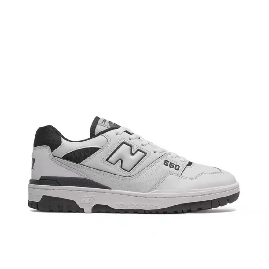 NewBalance NB550舒适篮球鞋男女同款黑白色BB550HA1湖北48仓