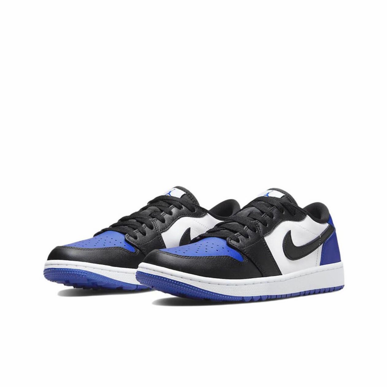 耐克山东27仓Air Jordan 1 Low AJ1黑蓝白复古休闲板鞋dd9315-102