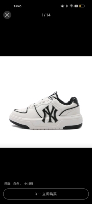MLB老爹鞋男鞋女鞋3ASHC104N-50BGS 六安zz仓