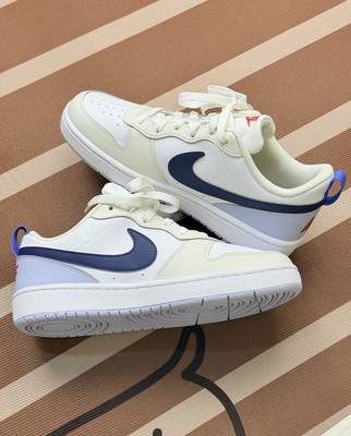 耐克Nike Court Borough Low浅蓝白女鞋低帮板鞋IM3384-141乔治