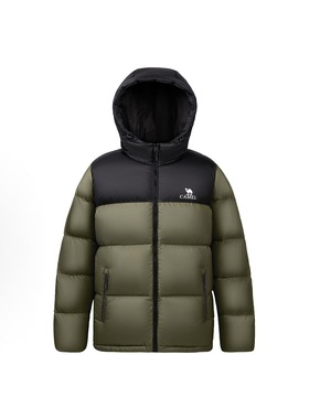 Camel/骆驼防风防寒速暖防钻绒 m13cr07089c 橄榄绿 宇