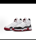 Jumpman 男款 Two Jordan Trey 织物皮革篮球鞋 白DO1925 106丁浩