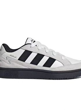 阿迪达斯 Adidas WCARD ADV 板鞋 白色 白灰黑 IH0961   齐鲁仓