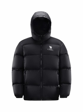 黑钻PRO 防风防泼水银升温加厚鸭绒连帽保暖W35CR28001￼. LL仓