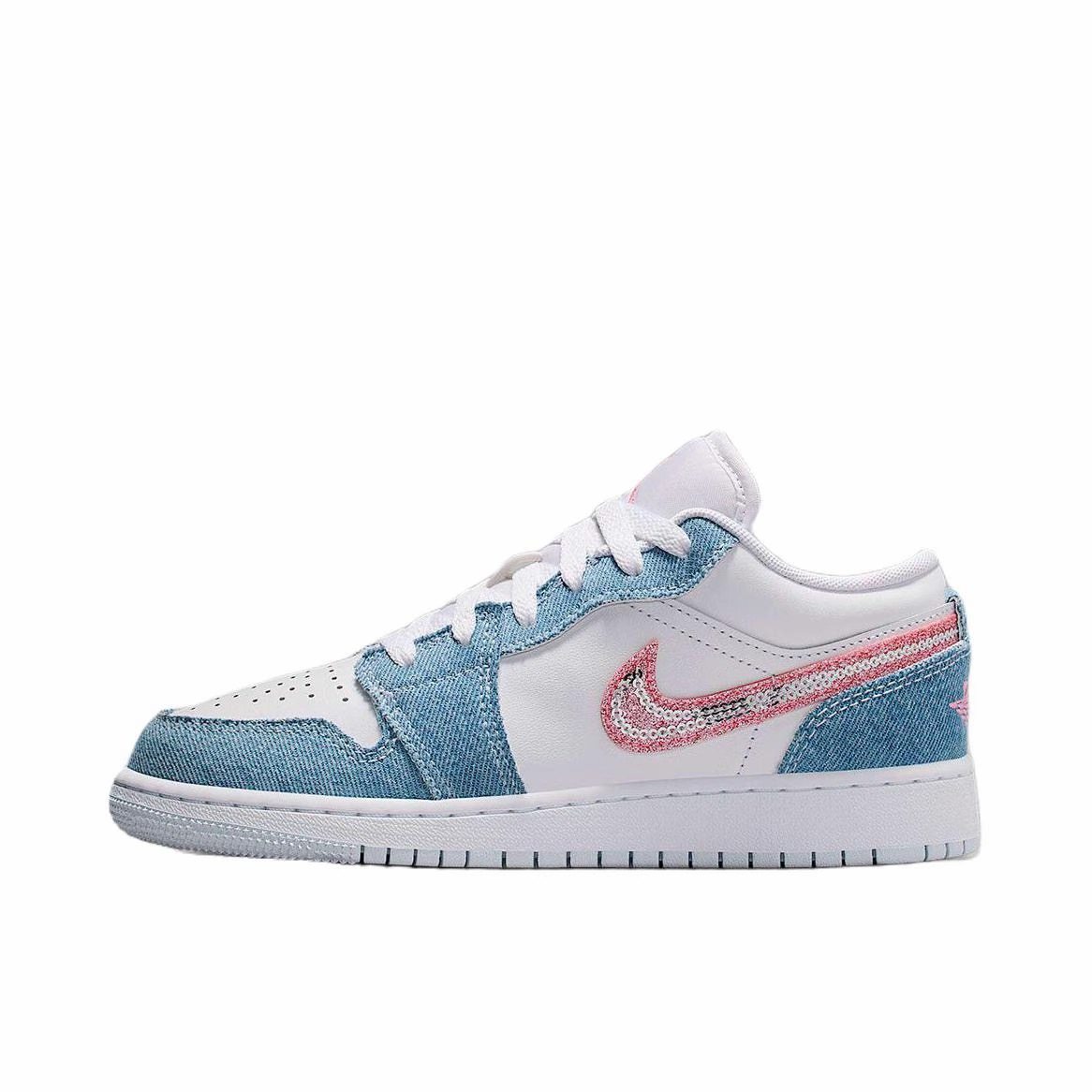 Nike Air Jordan 1 Low AJ1白蓝红复古篮球鞋 武汉4仓 极速发货,运动鞋new,板鞋,淘宝优惠券,粉丝福利购,淘宝优惠卷