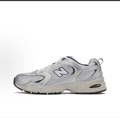 New Balance MR530系列银色复古运动慢跑鞋 mr530ka 光湖北仓