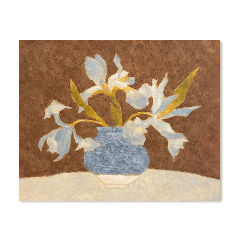 【特惠捡漏】插画师Kits复刻艺术版画高级感中古法式花卉装饰画芯