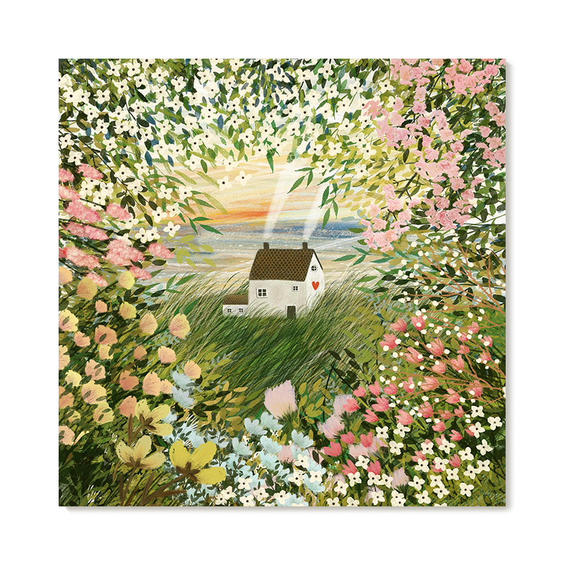 【特惠捡漏】插画师Laivi Poder复刻艺术版画治愈系田园装饰画芯