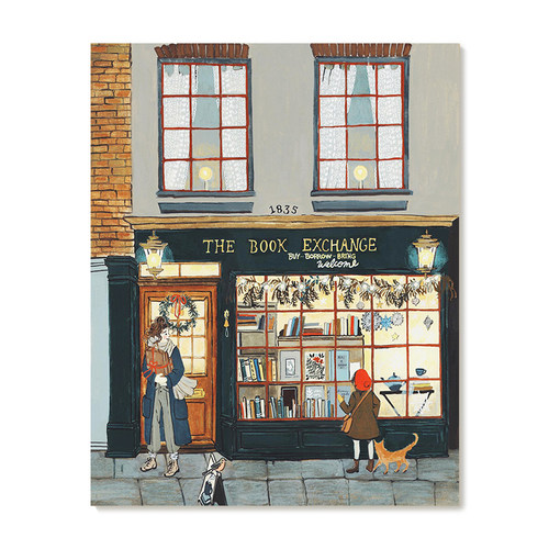 【捡漏合集】插画师Lore Pemberton复刻艺术版画治愈复古装饰画芯