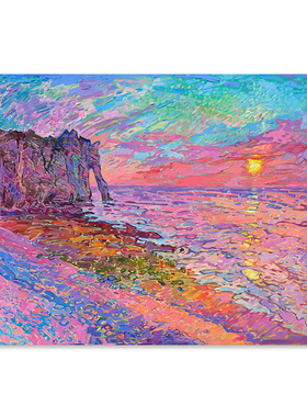 【特惠捡漏】Erin Hanson油画家复刻艺术版画印象派风景装饰画芯