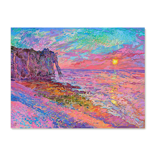 【特惠捡漏】Erin Hanson油画家复刻艺术版画印象派风景装饰画芯