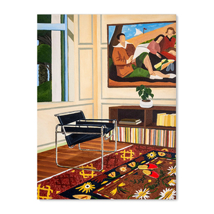 画中古风家居装 Arlaud复刻艺术版 插画师Ivan 饰画芯 特惠捡漏