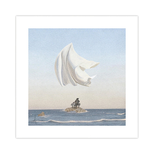 【捡漏合集】插画师Dion Choi复刻艺术版画高级感超现实装饰画芯