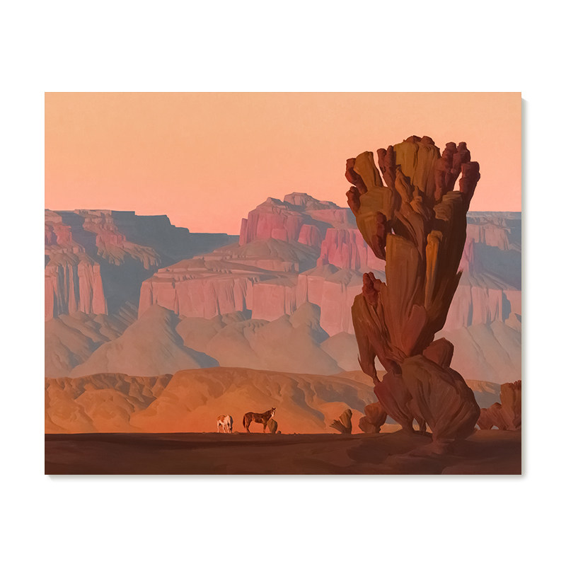 【特惠捡漏】Brett Allen Johnson复刻艺术画大峡谷风景装饰画芯