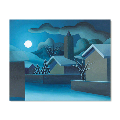 【特惠捡漏】Salvo复刻艺术品挂画大气创意个性夕阳风景装饰画芯