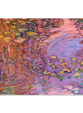 【特惠捡漏】Erin Hanson油画家复刻艺术版画印象派风景装饰画芯