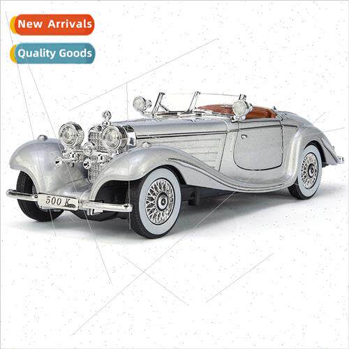 500K retro 1/24 classic car model sound light boomerang chil