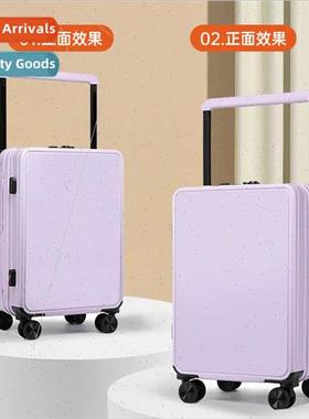 New PC double front center wide trolley luggage 20 inch stud