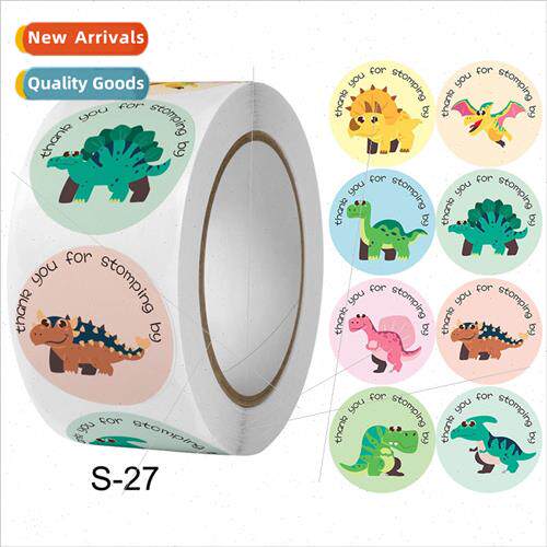 Cartoon dinosaur children creative sealing stickers ins deco