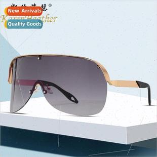 frame sunglasses versatile Y2K sung large Europe New 2361