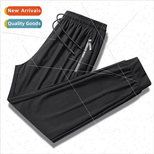 Men air-condioning pants 2023 summer men Korean  ice pants n