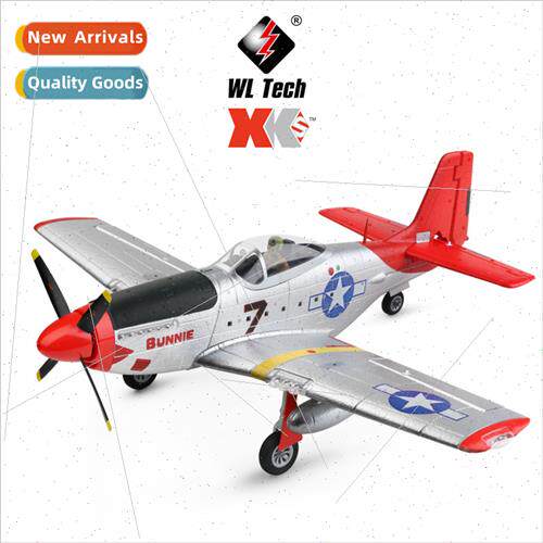New Weili XKA280 four-channel aircraft P51 fighter 6-axis gy