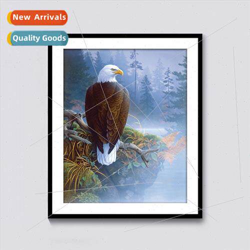 Stick drill painting new animal series cross stch eagle full