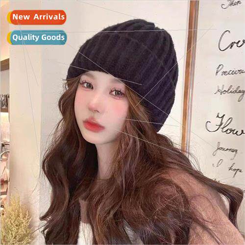 Japanese wool cap female fall winter new deer plush kn cap w