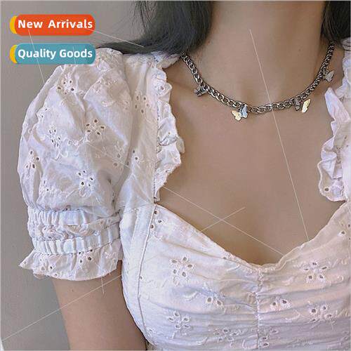 Korea cold wind tide cool collarbone chain women jewelry ins