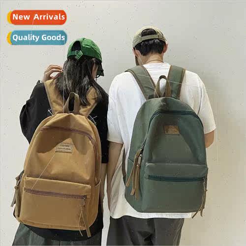 New canvas shoulder bag female Korean large-capacy secondary