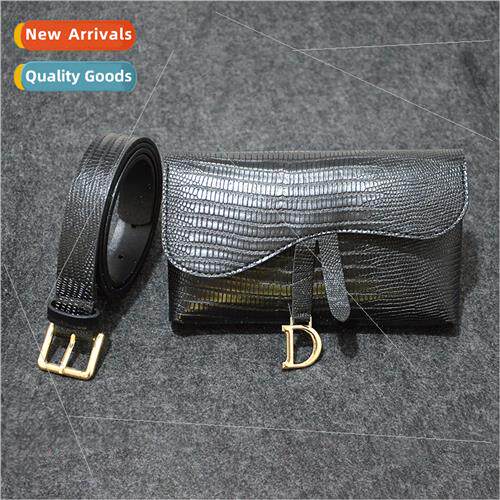 Korean new women belt ladies outdoor fashion wild D buckle d