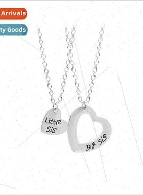 Europe  ster Necklace Big Mid t ster Fashion Heart Patchwork