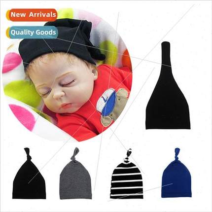 Baby supplies baby knotted pullover hat sleep cap Newborn ha
